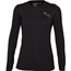 Fox Naisten pyöräilypaita Ranger Drirelease Md LS Jersey Lunar Black