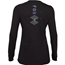 Fox Naisten pyöräilypaita Ranger Drirelease Md LS Jersey Lunar Black