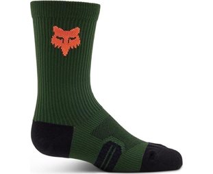 Fox Pyöräilysukat Junior 6" Ranger Crew Sock Dark Sage