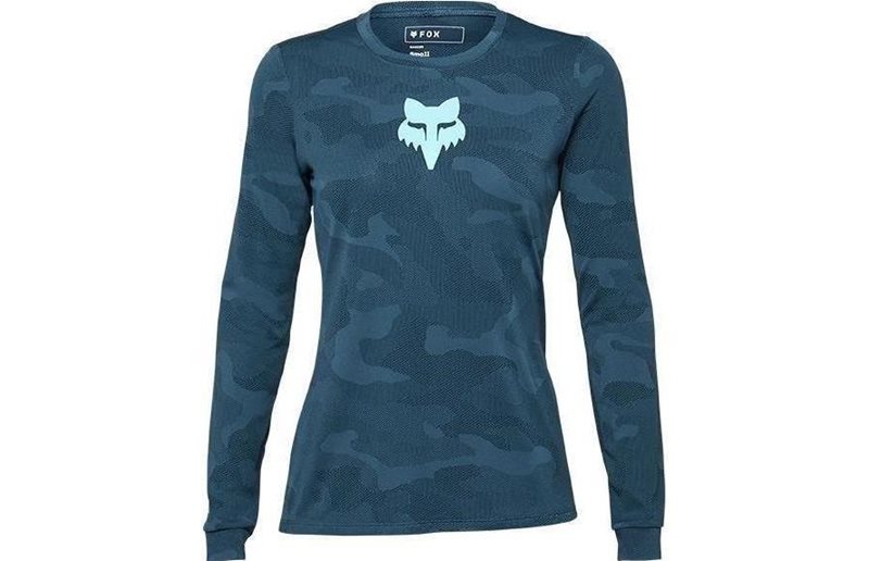 Fox Naisten pyöräilypaita Ranger Tru Dri LS Jersey Dark Vintage