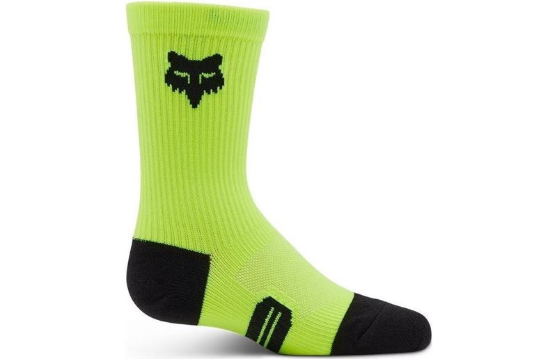 Fox Cykelstrumpor Junior 6" Ranger Crew Sock Fluorescent Yellow