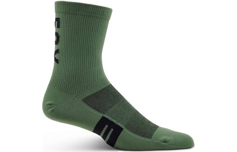 Fox Cykelstrumpor 6" Flexair Merino Sock Moss
