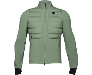 Fox Cykeljacka Flexair Fire Hybrid Moss