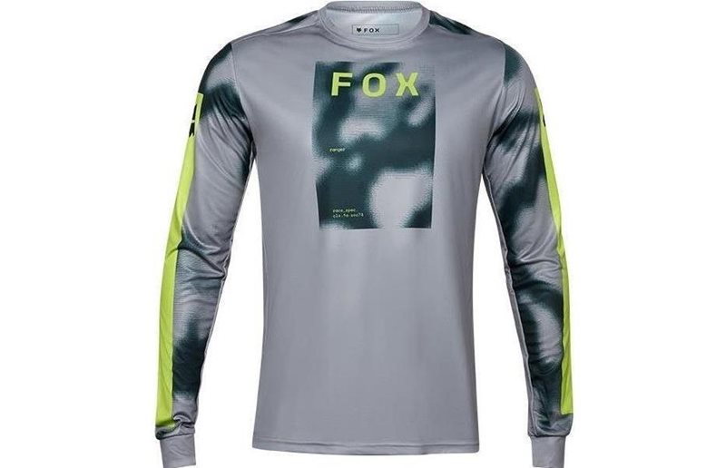 Fox Pyöräilypaita Ranger LS Jersey Taunt Steel Grey