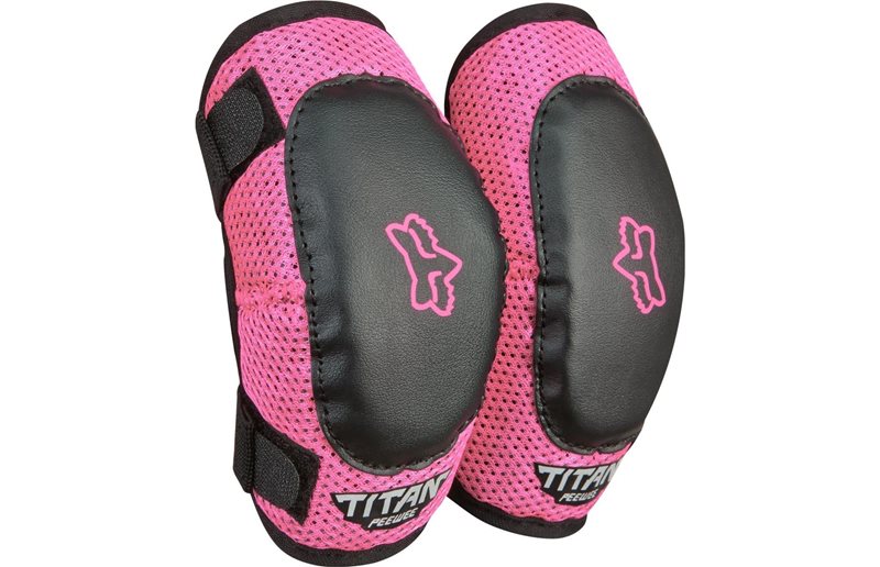 Fox Kyynärsuojat Peewee Titan Elbow Guard Black/Pink