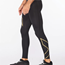 2XU Løbebukser Light Speed Compression Tight Herre Black/Gold Reflective