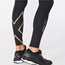 2XU Løbebukser Light Speed Compression Tight Herre Black/Gold Reflective