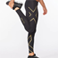 2XU Løbebukser Light Speed Compression Tight Herre Black/Gold Reflective