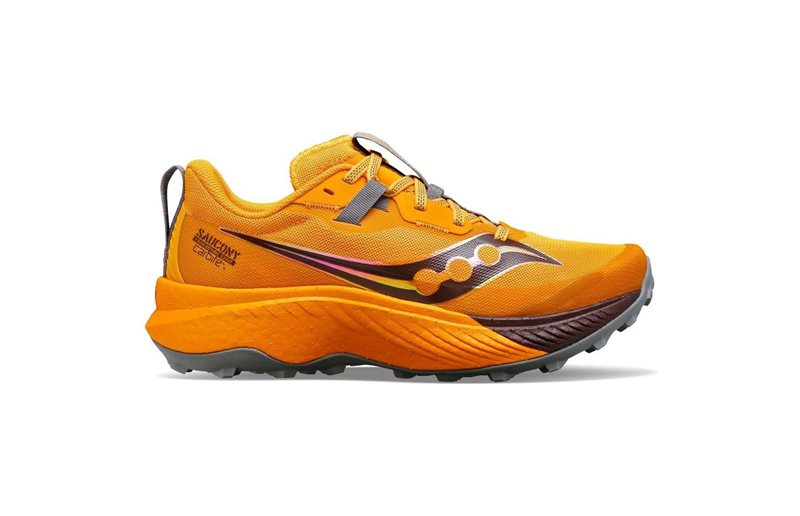 Saucony Trailrunning Skor Endorphin Edge Flax/metal