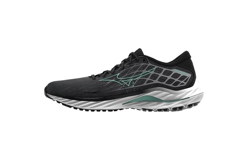 Mizuno Juoksukengät Wave Inspire 20 Iron Gate/dusty Jade Green/black