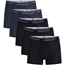 Urban Quest Bamboo Tights 5-Pack M Black/Navy