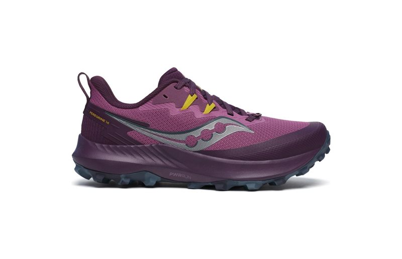 Saucony Trailrunning Skor Peregrine 14 Plum/eggplant