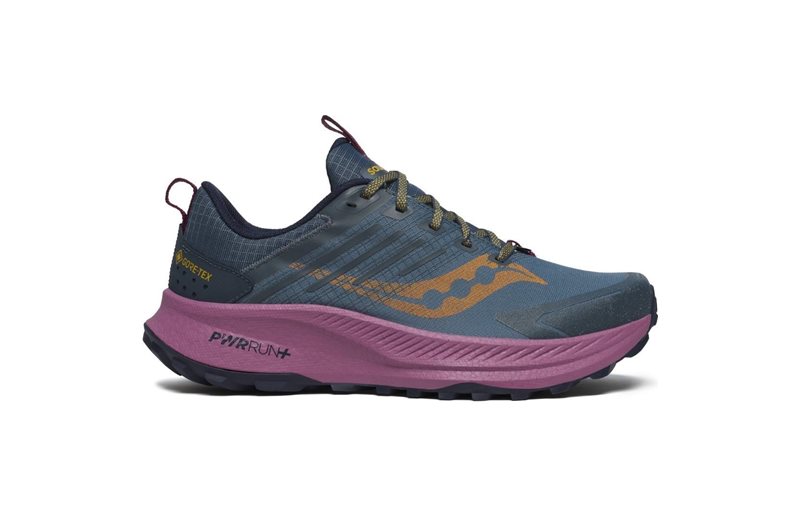 Saucony Trailrunning Skor Ride TR2 GTX Mirage/plum