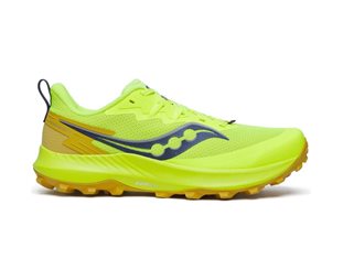 Saucony Trailrunning Skor Peregrine 14 Citron/oak