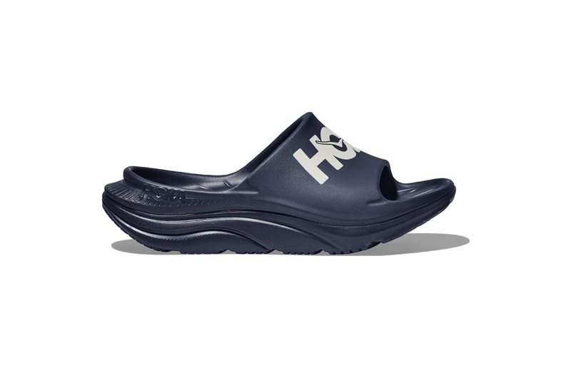 Hoka Löparskor Ora Athletic Slide Varsity Navy/white