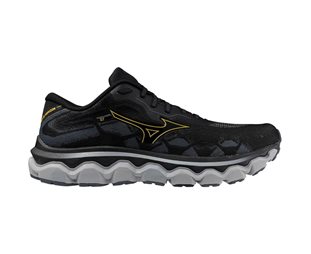 Mizuno Juoksukengät Wave Horizon 7 Black/citrus/turbulence