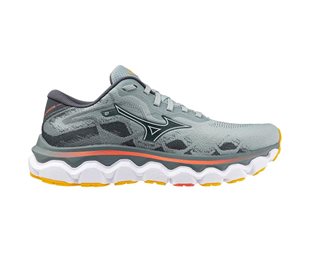 Mizuno Löparskor Wave Horizon 7 Gray Mist/white/hot Coral