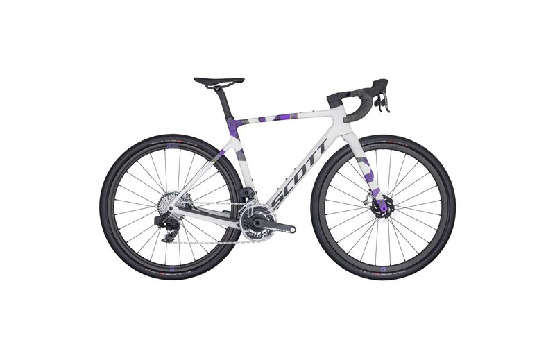 Scott Gravelbike Addict Gravel RC Beluga Grey/Progressive Purple