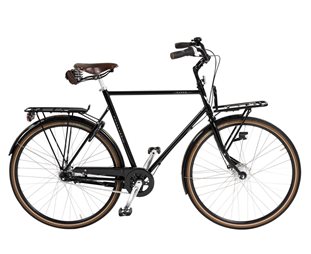 Skeppshult Herr Cykel Natur Premium 7-Växlar Spegelsvart