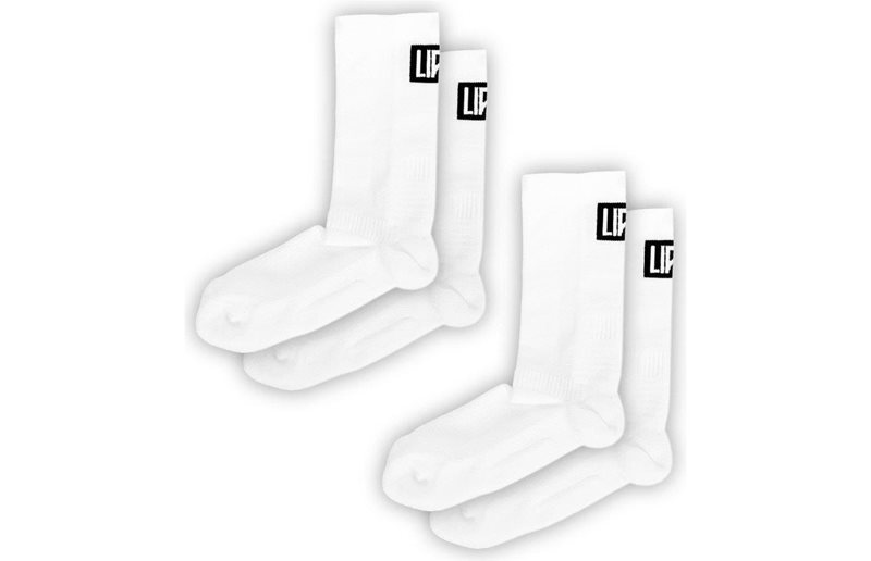 Lipati Crew 2-Pack Sock White/Black