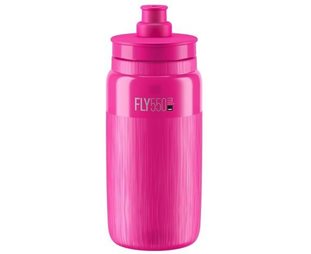 Elite Cykelflaske FLY TEX Clear Pink Flou 550ml