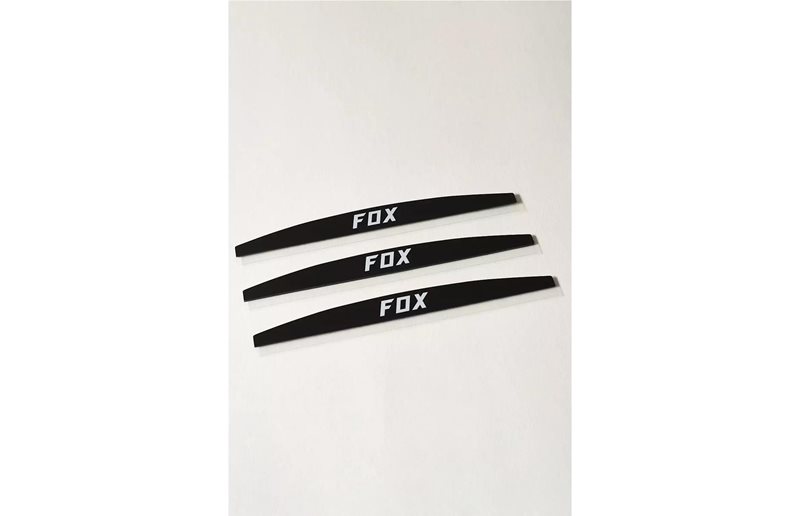 Fox Vue Mud Guards - 3st Clear