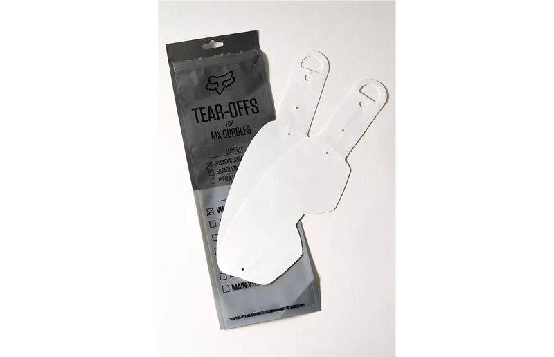 Fox Vue Standard Roll Off Tear Off Clear
