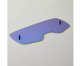 Fox Vaihtolinssi Mx20 Junior Airspace - Main Chrome Lexan Lens Green