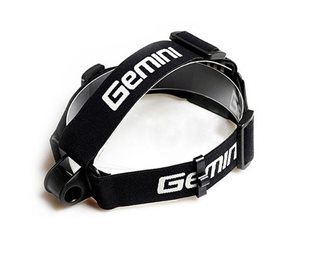 Huvudfäste Gemini Lights Head Strap svart