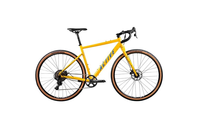 Gravel pyörä Active Wanted Gravel 311 Apex Ukraine Edition Keltainen