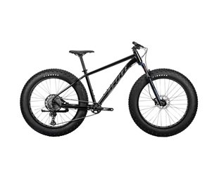Fatbike pyörä Active pyörä Icebreaker 12 FS Musta
