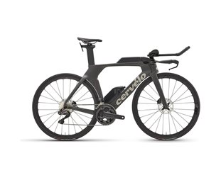 Triathlon pyörä Cervelo P5 Ultegra Di2 Musta