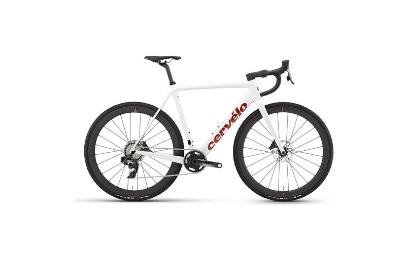 Cyclocross pyörä Cervelo R5-CX Force eTap AXS Valkoinen