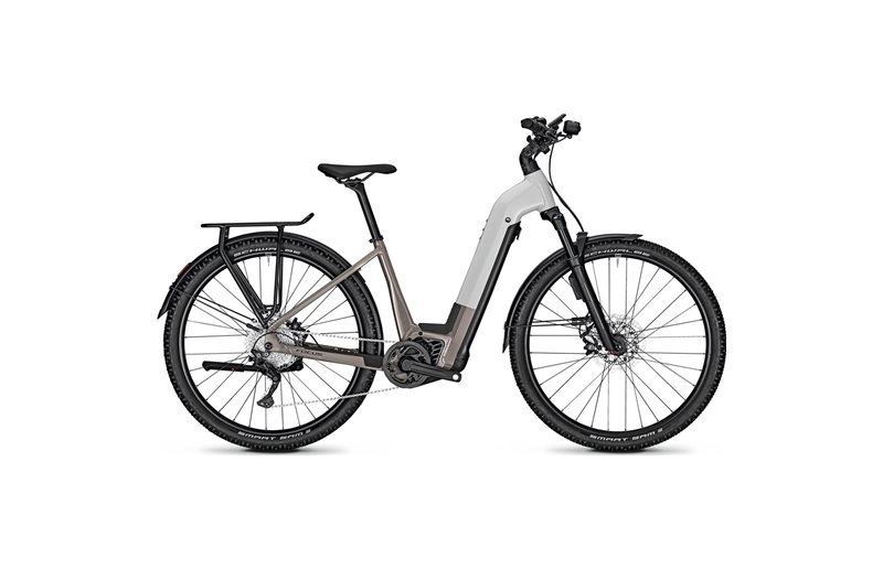 Naisten sähköpyörä Focus Planet2 6.8 ABS Wave Grey/Nickel