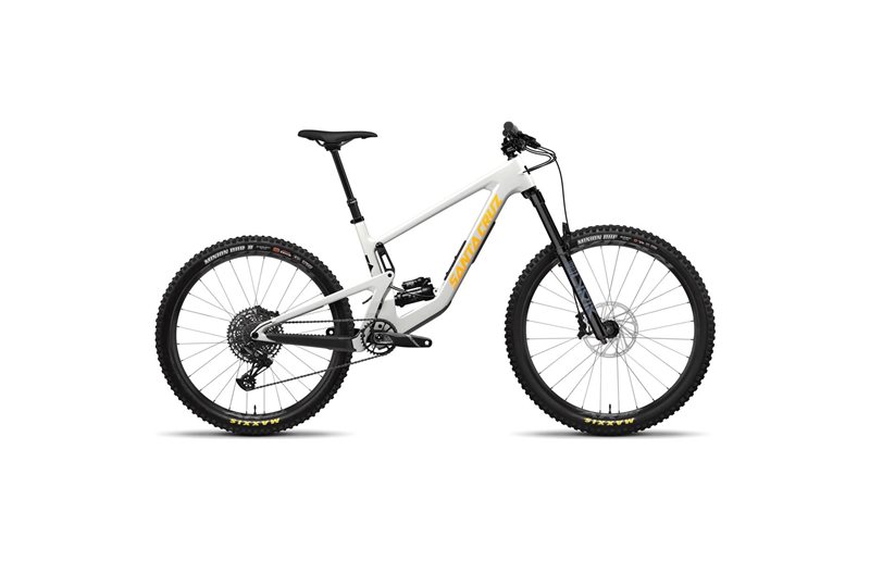 Täysjousto maastopyörä Santa Cruz Bronson 4.1 C R Valkoinen