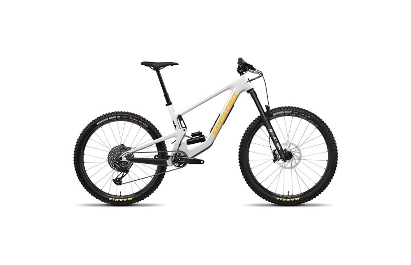 Täysjousto maastopyörä Santa Cruz Bronson 4.1 C S Valkoinen
