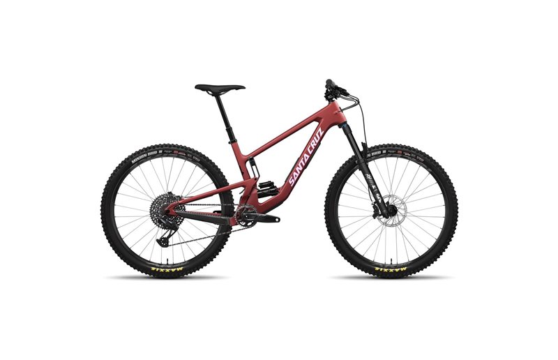 Täysjousto maastopyörä Santa Cruz Hightower 3 C S Punainen