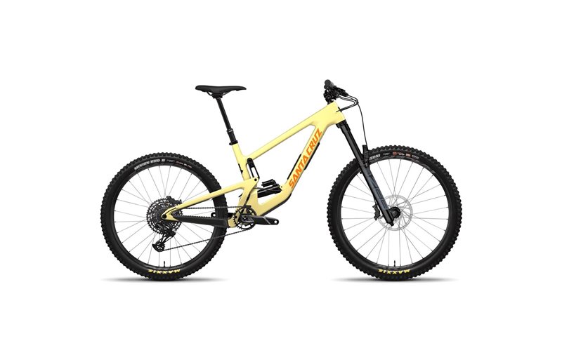 Enduro maastopyörä Santa Cruz Nomad 6 C R Keltainen