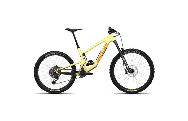 Enduro maastopyörä Santa Cruz Nomad 6 C S Keltainen