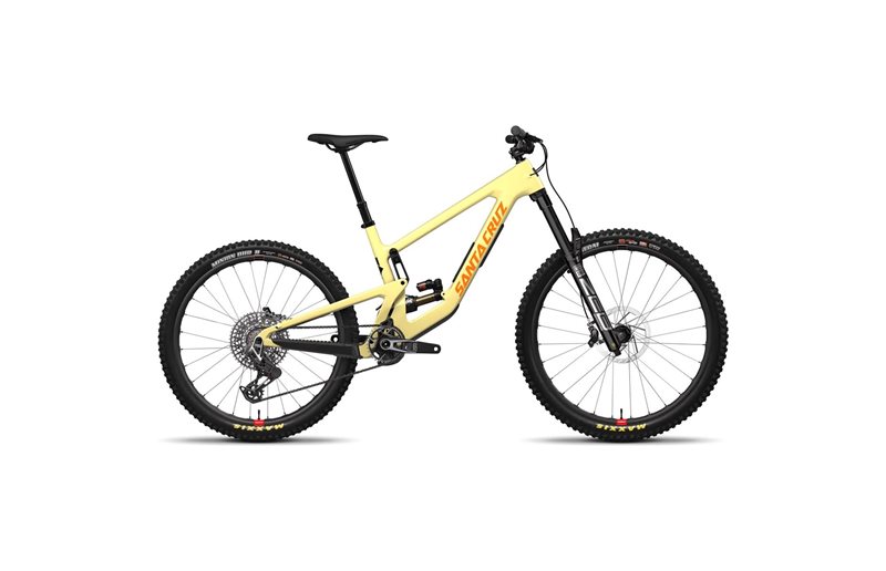 Enduro maastopyörä Santa Cruz Nomad 6 CC X0 AXS Reserve Keltainen