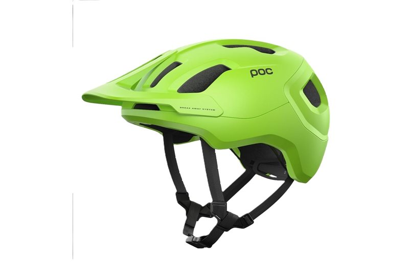 Poc Cykelhjälm MTB Axion Fluorescent Yellow/Green Matt