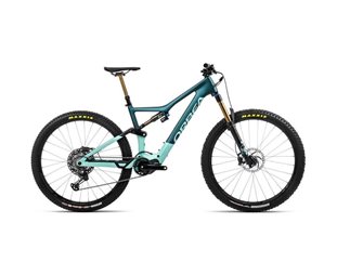 Sähkömaastopyörä Orbea Rise M-TEAM Green/Ocean