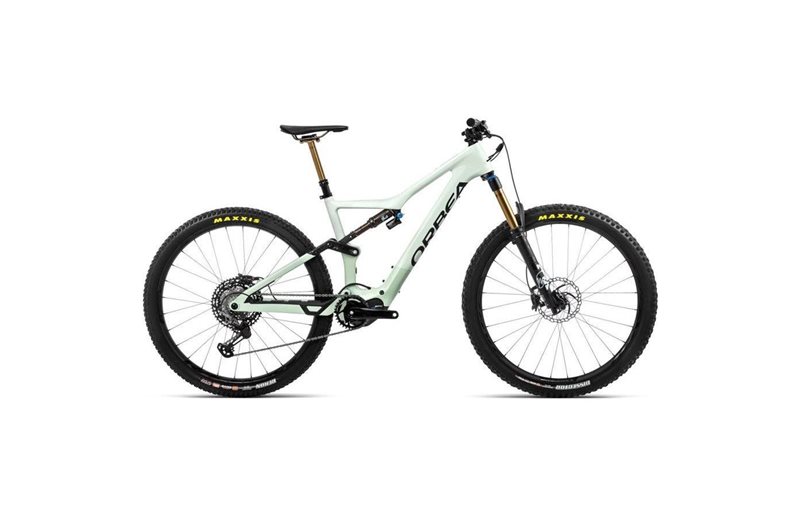 Sähkömaastopyörä Orbea Rise M-TEAM White/Green
