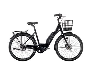Naisten sähköpyörä Ecoride Ambassador AXS M-5 E5 Musta