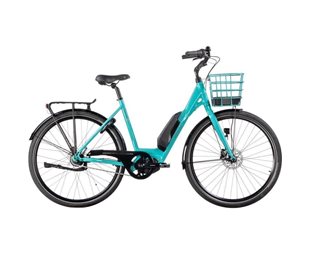 Naisten sähköpyörä Ecoride Ambassador AXS M-5 E5 Turkoosi