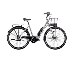 Naisten sähköpyörä Ecoride Ambassador AXS M-5 E6 Hopea