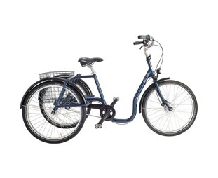 Kolmipyörä Skeppshult S3 Comfort 24 3-vaihteinen Sininenbärsblixt