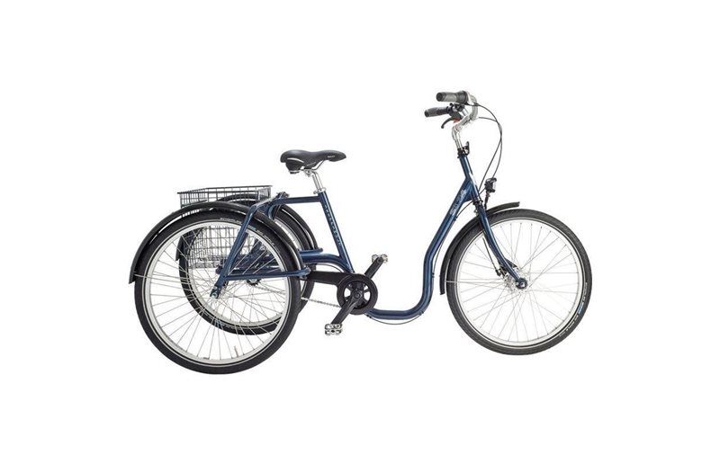Kolmipyörä Skeppshult S3 Comfort 24 3-vaihteinen Sininenbärsblixt