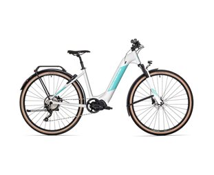 Naisten sähköpyörä Rock Machine Crossride Int E400 Lady Tou