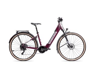 Naisten sähköpyörä Rock Machine Crossride Int E450 Lady Tou